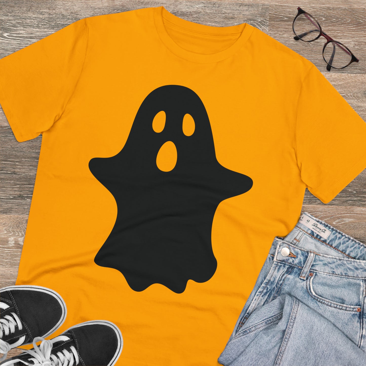 Ghost Halloween Organic T-shirt - Unisex