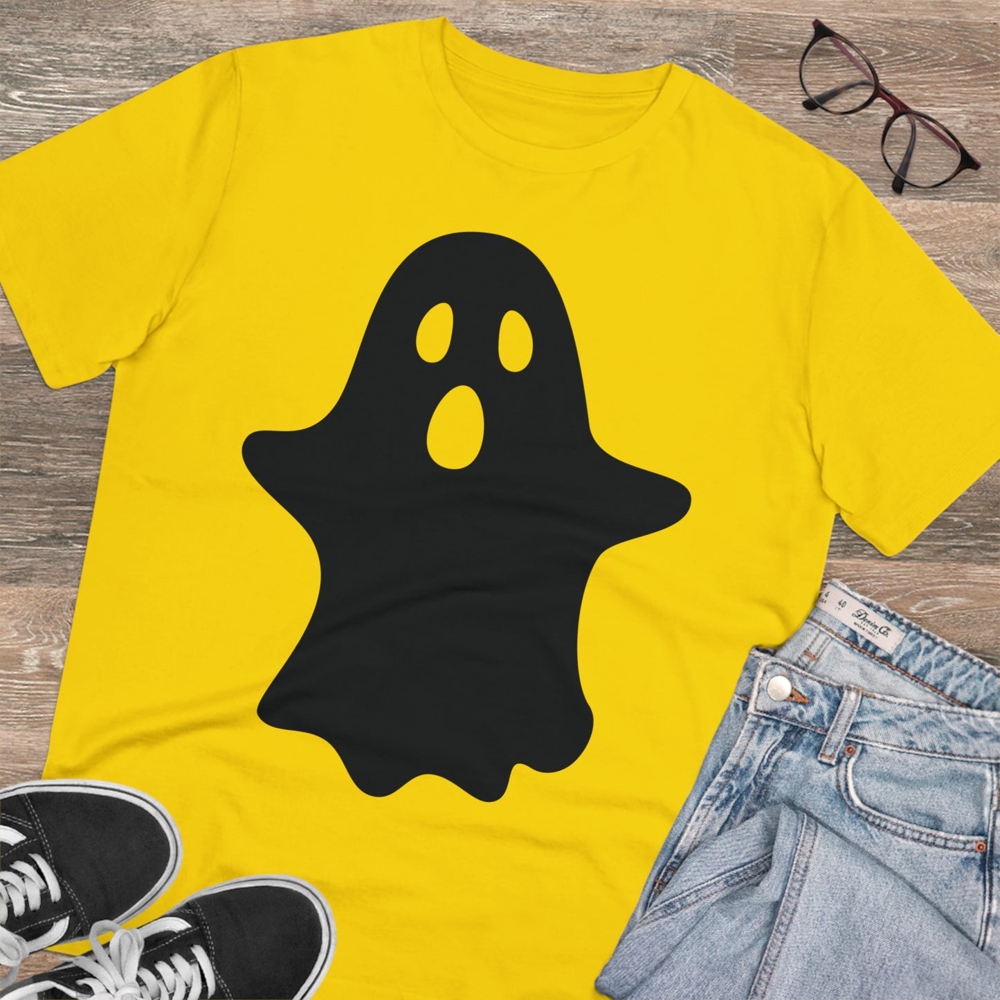 T-shirt biologique Ghost Halloween - Unisexe