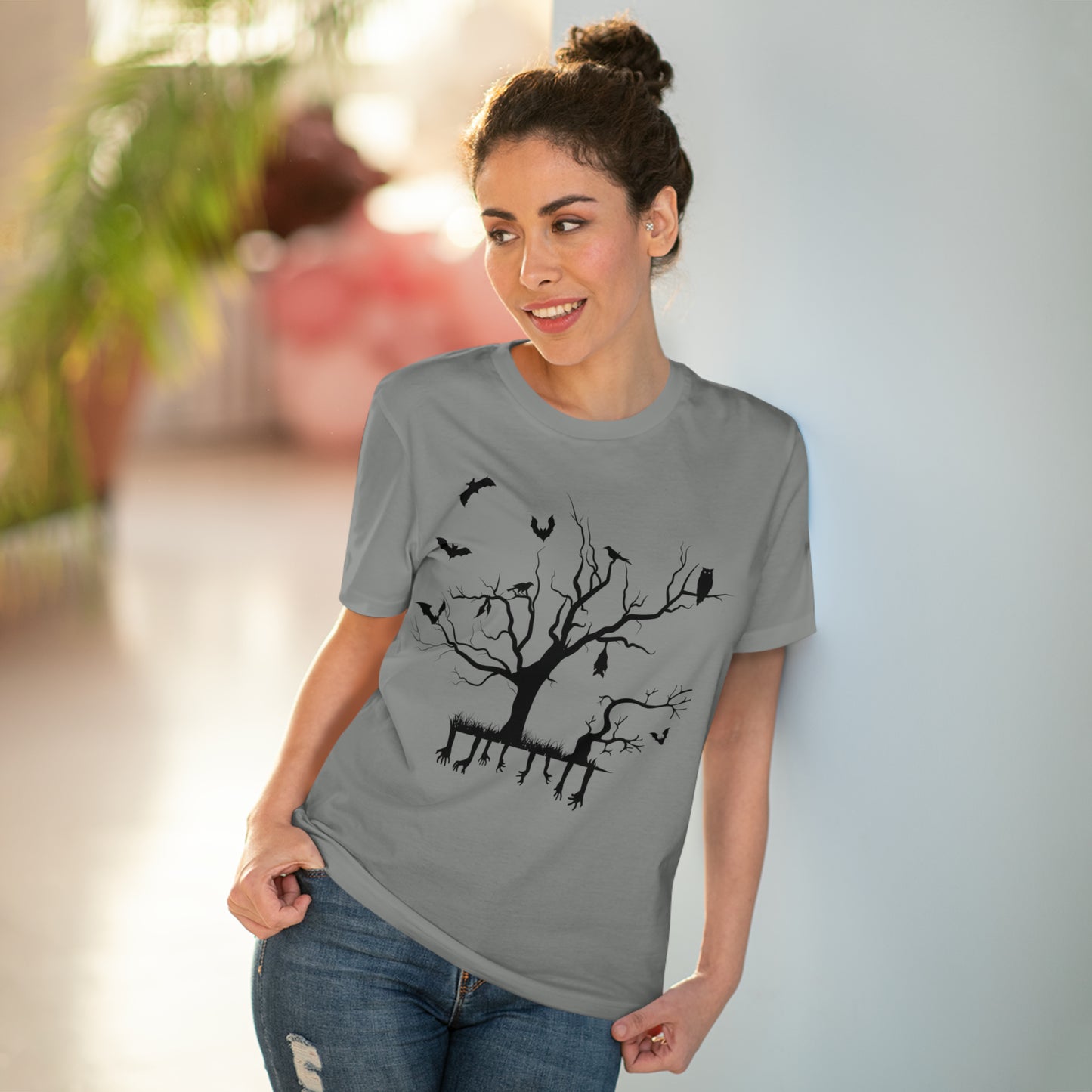 Halloween Branch Organic Creator T-shirt - Unisex