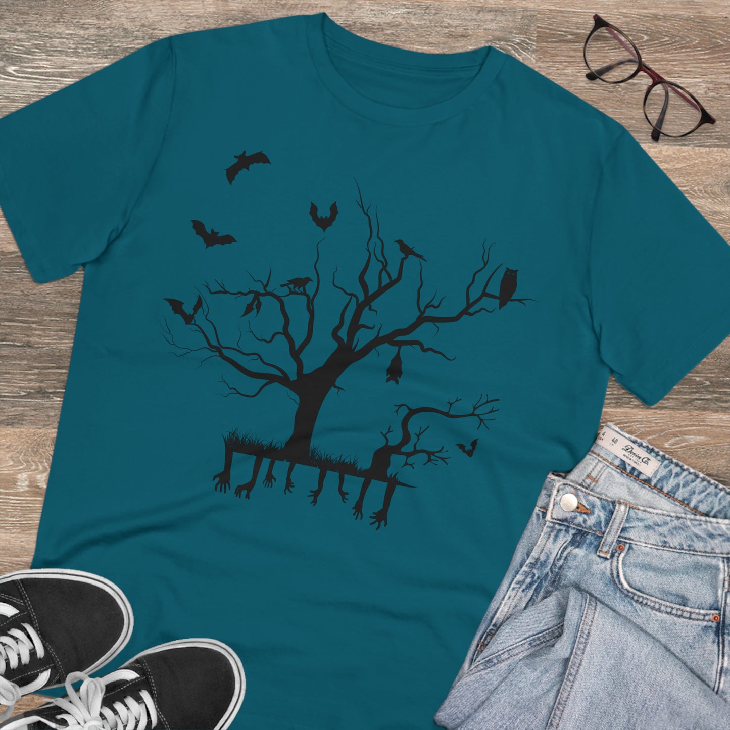 Halloween Zweig Bio Creator T-Shirt - Unisex