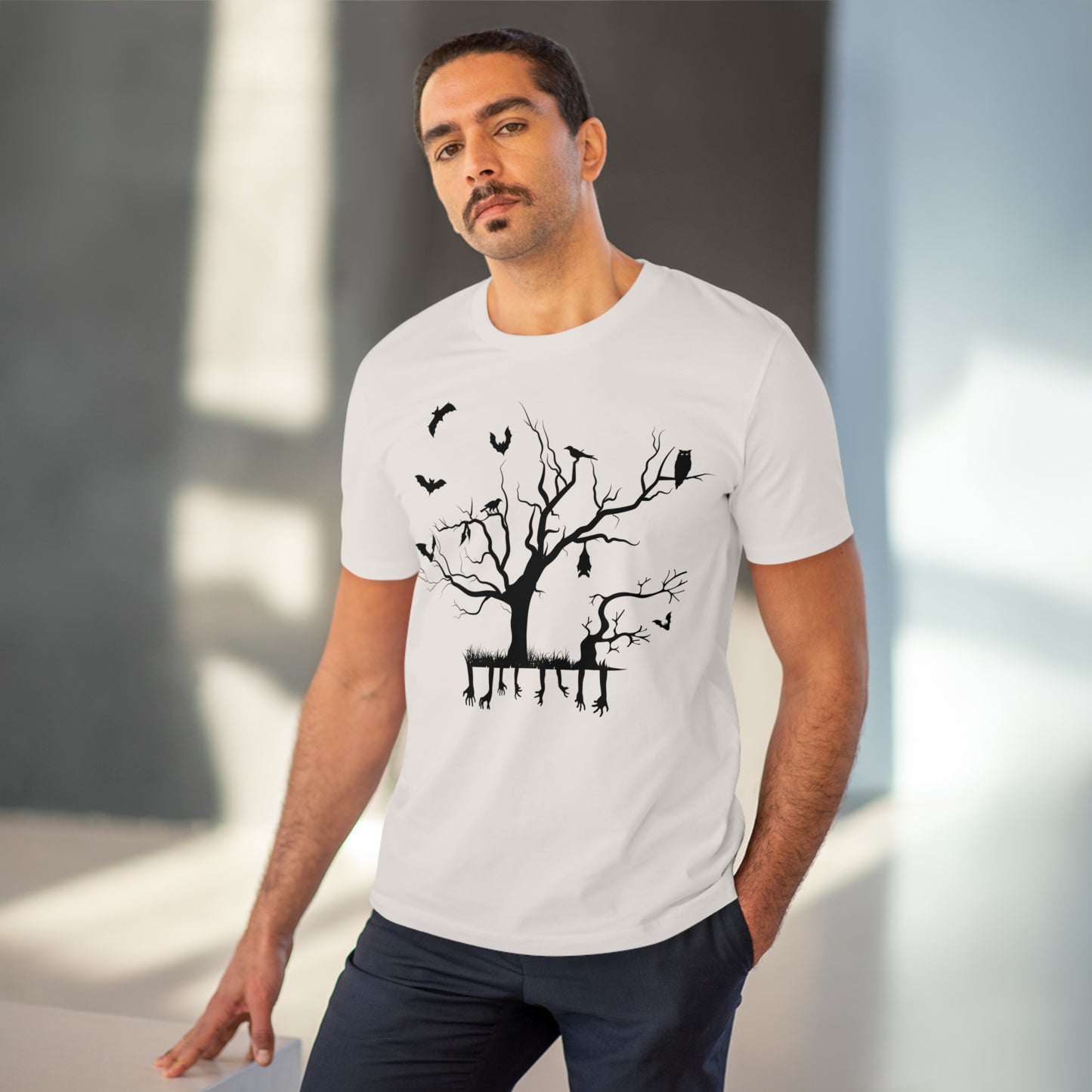 Halloween Branch Organic Creator T-shirt - Unisex