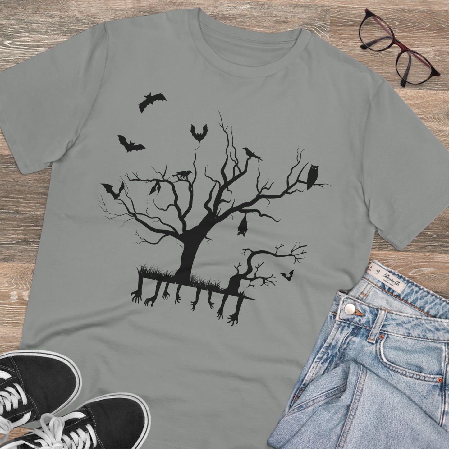 Halloween Branch Organic Creator T-shirt - Unisex