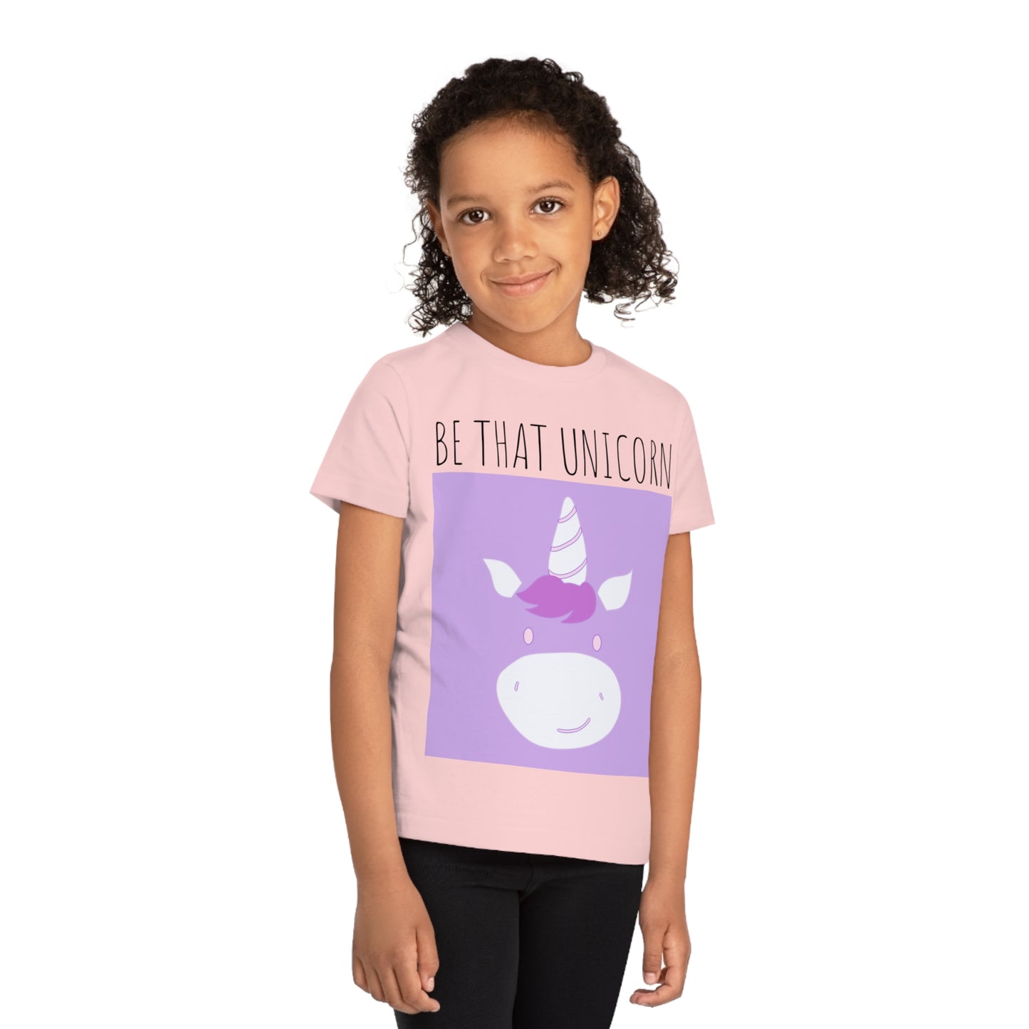 Neon Be that Unicorn Kids Eco-Tshirt