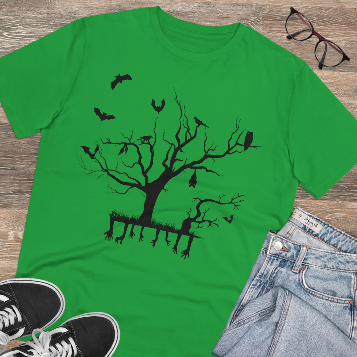 Halloween Branch Organic Creator T-shirt - Unisex