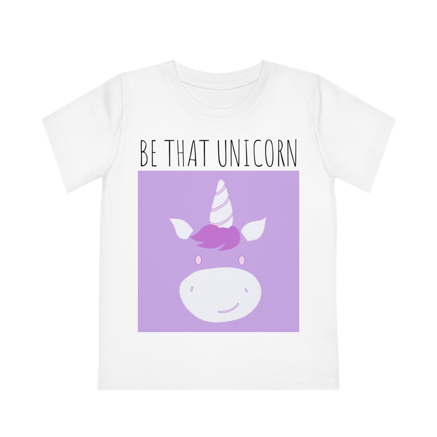 Neon Sei das Einhorn Kinder Öko-T-Shirt