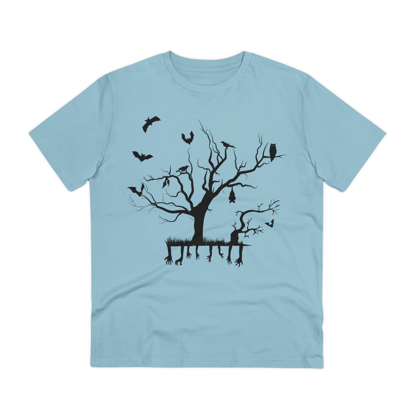 T-shirt Créateur Organique Branche d'Halloween - Unisexe