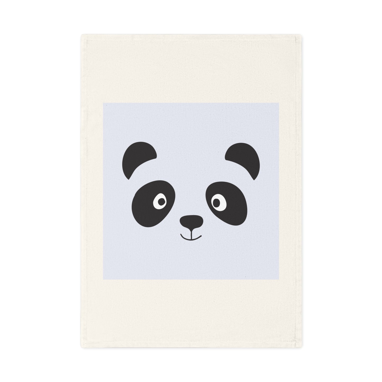 Panda-Geschirrtuch aus Bio-Baumwolle, 50 x 70 cm, umweltfreundliches Küchentuch, Badezimmerhandtuch